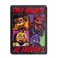 thumbnail image 1 of Manta Five Nights at Freddy's Characters, 115 x 150 cm, 1 of 9