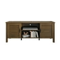 thumbnail image 2 of Castle Place Traditional TV Stand Console for TVs up to 65", Brown, 2 of 8