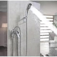 thumbnail image 2 of Single Lever Wall-Mounted Faucet for Hot and Cold Water in Chrome Finish, 2 of 5