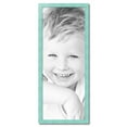 thumbnail image 2 of ArtToFrames 17" x 44" Eggshell Blue Picture Frame, 17x44 inch Blue Wood Poster Frame (WOM-4599),  Pack, 2 of 8