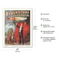 thumbnail image 2 of Blackstone The World’s Master Magician - Levitation Illusion - Vintage Magic Poster c.1885 - Master Art Print (Unframed) 9in x 12in, 2 of 4