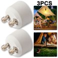 thumbnail image 1 of WDOplteas 2 Uds GU10 A MR16 Base Enchufe Bombilla Halógena Adaptador Lámpara Soporte Convertidor, 1 of 5
