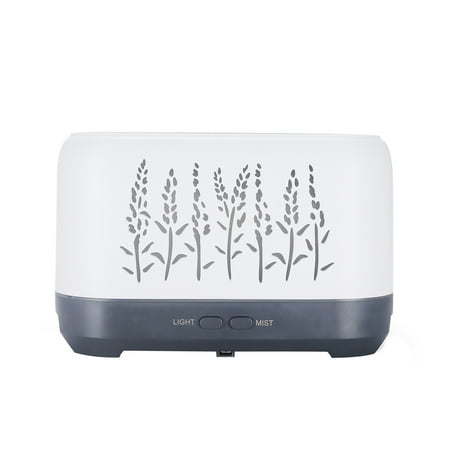 

Chueow Hollow Lavender Flame Humidifier Household Flame Aromatherapy Machine 5V Usb 200ml