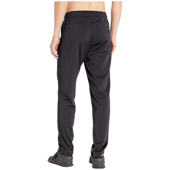 adidas Essentials 3-Stripe Tricot Tapered Pants Black/Black