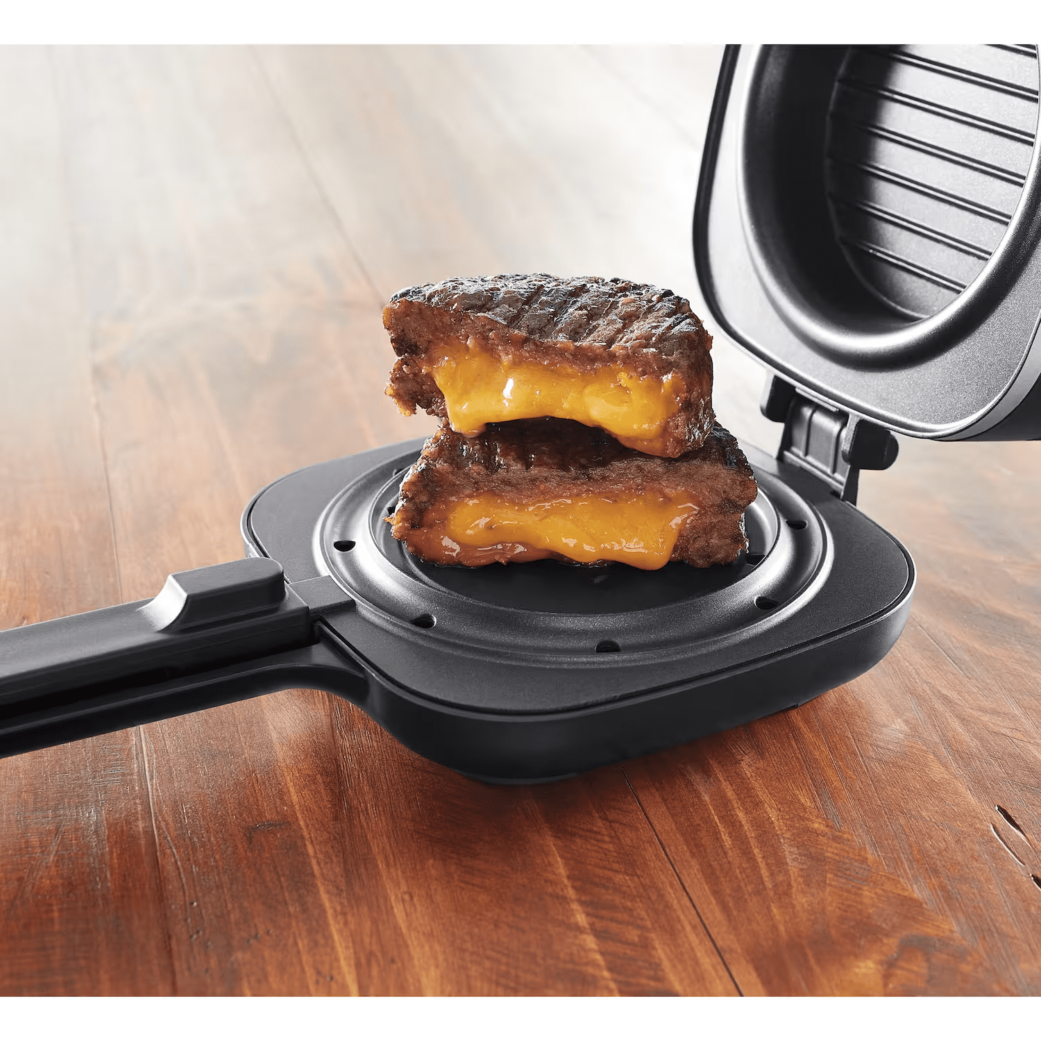 Power Pressure Cooker XL Removable Plate Hamburger Patty Maker