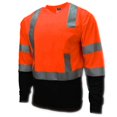thumbnail image 5 of Radyan T-Shirt de Sécurité à Manches Longues Réfléchissant en Maille Bicolore, Lot de 8 - 100 % Polyester, Taille : Adulte, 5 of 5