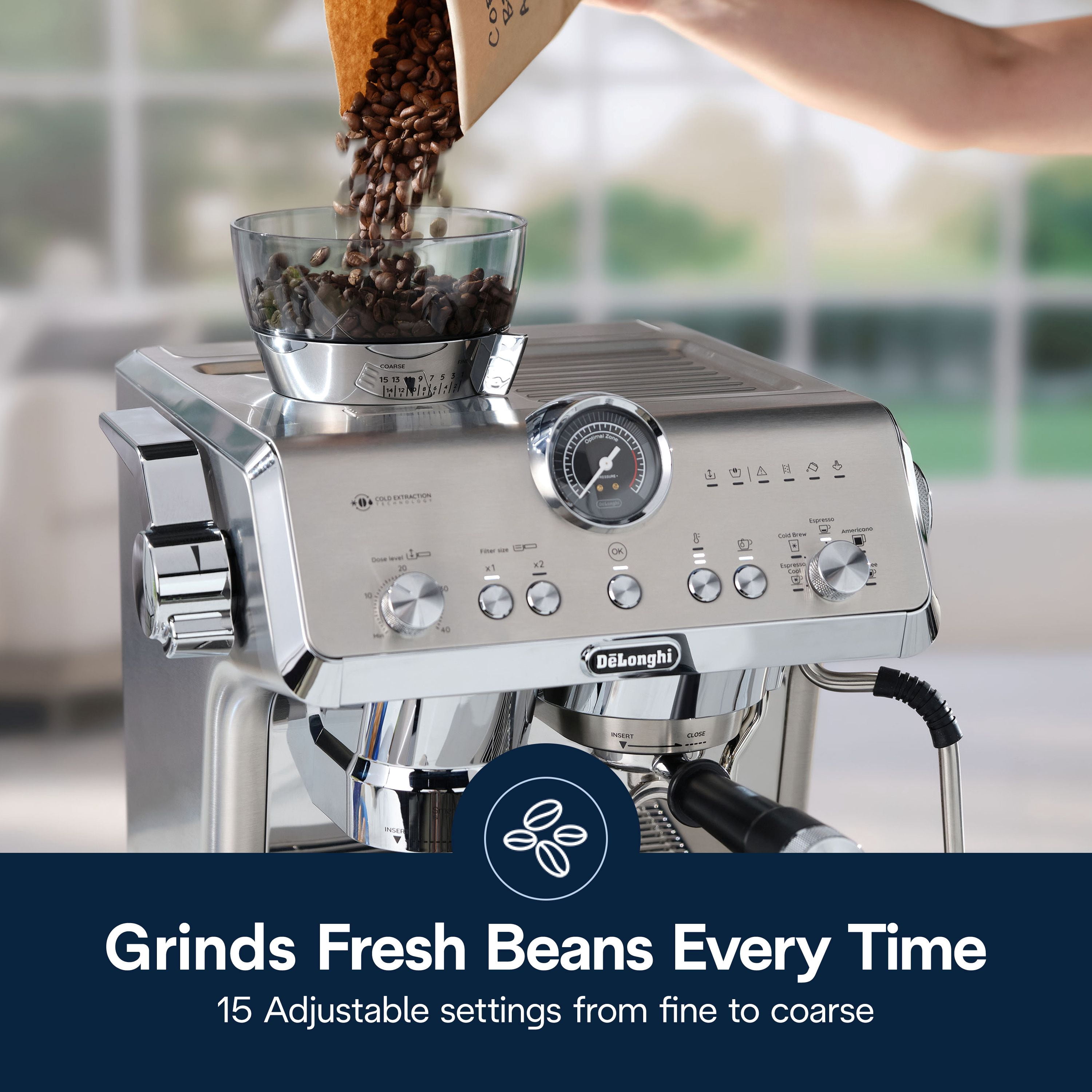 De'Longhi La Specialista Opera Espresso Machine with Cold Brew
