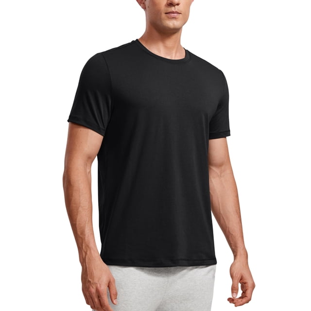 Remera CRZ YOGA Secado Rápido Clásica Negra XL