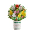 thumbnail image 2 of Tarjeta de felicitación del día de la madre, tarjeta de felicitación 3D, adorno romántico único creativo, ramo de flores, tarjeta para ramo de tulipanes, 2 of 9