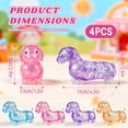 thumbnail image 2 of Juguete antiestrés de 4 piezas perro salchicha squishy Oyeftp, 2 of 7