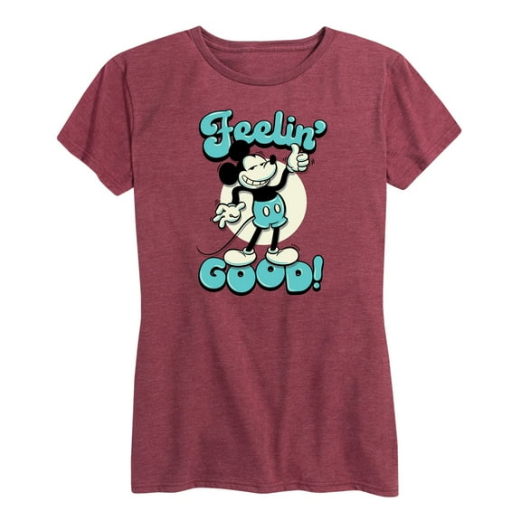 Mickey & Friends - Feelin' Good - Women's Short Sleeve Graphic T-Shirt