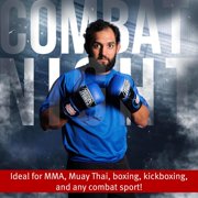 Combat Sports Max Strike MMA Training Gloves, Open Palm Fingerless Gloves for MMA, Muay Thai, and Kickboxing, Blue, Regular