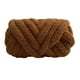 thumbnail image 1 of Hilo de lana grueso para tejer a mano, hilo grueso para proyectos de macramé Caramelo, 1 of 9