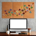 thumbnail image 6 of WUXIAB 30Pc Butterfly Push Pin,Elegant Decorative Thumb Tack,Lifelike Bulletin Board Accessory,Cork Board Pin,Home Office Decor,Photo Wall Accent,Reusable Wall Pin,Cubicle Decoration Accessory, 6 of 9