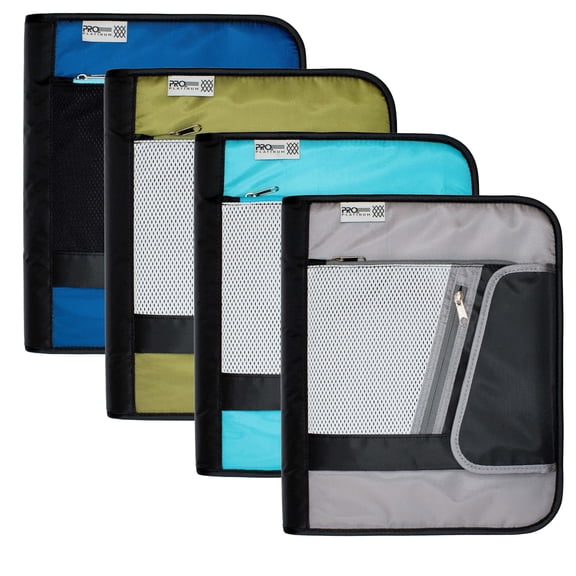 Mead Pro Platinum 1.5" Zipper Binder