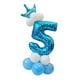 thumbnail image 4 of Globos de látex con números del 0 al 9 para cumpleaños, aniversarios de boda o fiestas. Número 5, 4 of 4