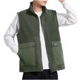 thumbnail image 2 of Fiudx Chaqueta de Trabajo para Hombre, Abrigo para Fotografía Al Aire Libre, Tejido de Nailon Ligero, Múltiples Bolsillos, Diseño Moderno, Ideal para Oficina o Tiempo Libre, Material Transpirable, Im, 2 of 5