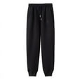 thumbnail image 1 of Pantalones a prueba de viento para mujer, otoño e invierno, paquete de pies engrosados, pantalones casuales, pantalones deportivos sueltos para exteriores, pantalones deportivos de terciopelo Harun, 1 of 4