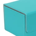 thumbnail image 4 of Xuanheng Card Deck Box Premium Container Portable Protection Display Playing Card Box Grid Light Blue, 4 of 8