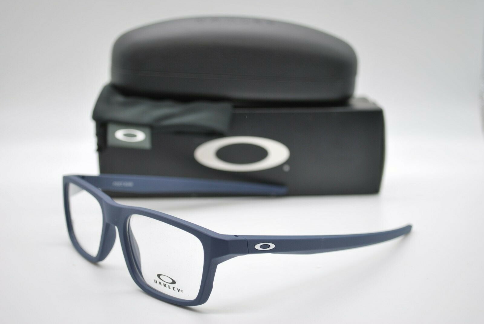 NEW OAKLEY OX8164-0353 OPH. PORT BOW BLUE AUTHENTIC EYEGLASSES FRAME RX  53-17 