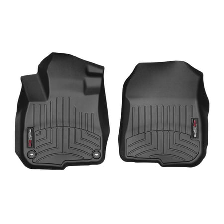 WeatherTech Custom Fit FloorLiners compatible with Honda CR-V, CR-V Hybrid - 1st Row (Driver & Passenger), Black