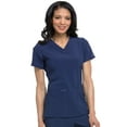 thumbnail image 3 of Dickies EDS Essentials Scrubs, V-Neck Womens Tops with Four-Way Stretch and Moisture Wicking DK615, 3 of 4