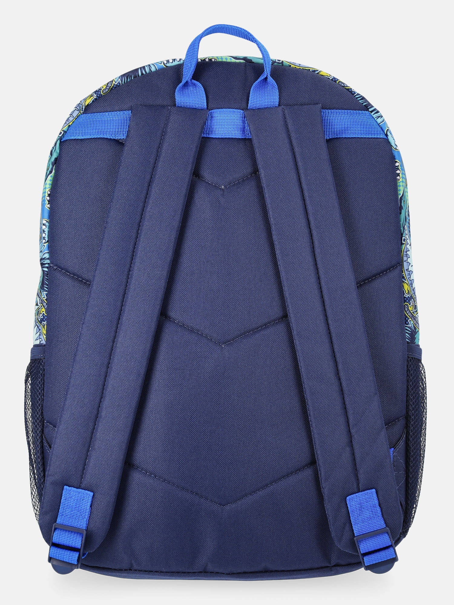 Wonder Nation Boys 17" Pop Art Dinosaur Backpack & Lunch Set, Navy