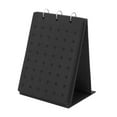 thumbnail image 2 of segolike Shoe Charms Organizer Accessories Creative Portable Shoe Charm Display Pages Black, 2 of 7