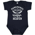 thumbnail image 3 of Inktastic Handpicked for Earth by My Gramps in Heaven with Angel Wings Boys or Girls Baby Bodysuit, 3 of 5