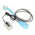 thumbnail image 2 of ZOUSSIQI Portable Outdoor Shower Kit USB Rechargeable Camping Shower Set with Water Pump Blue JU316-5568, 2 of 13
