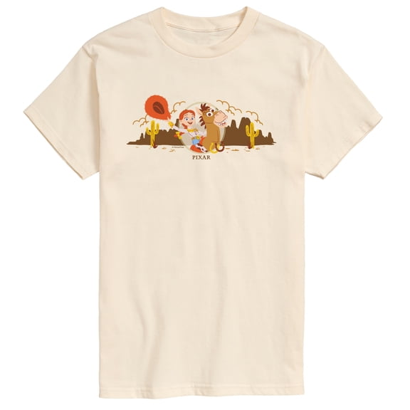 Toy Story 5 - Jessie and Bullseye - Men's Short Sleeve Graphic T-Shirt