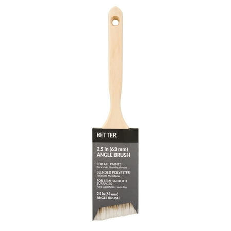 Better 2.5 in. Blended Polyester Angle Paint Brush