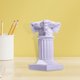 thumbnail image 5 of Pilar Romano Estatua Pedestal Candelero Soporte Escultura Diseño de Jardín Decoración S Cuadrado , Blanco Macarena Pilar Romano, 5 of 8
