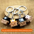 thumbnail image 1 of Zootealy Lovely Cartoon Cat Key Chain Mini Cute Kitty Key Pendent Children Girl Adorable Gift, 1 of 8