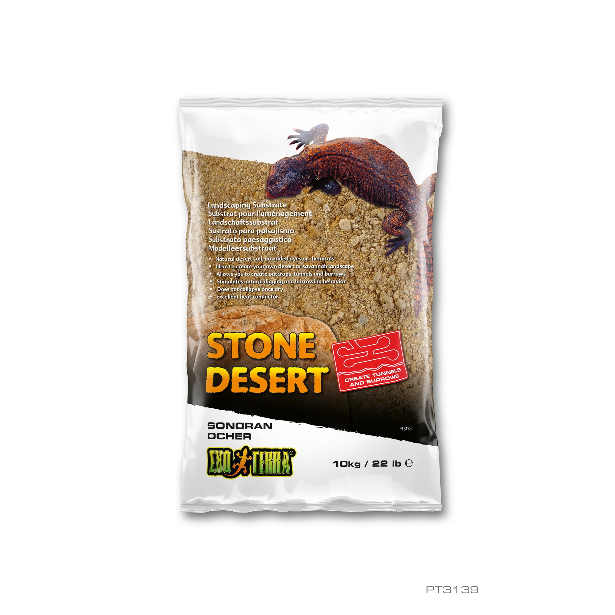 Exo Terra Stone Desert Landscaping Substrate (Sonoran Ocher 22 lbs)