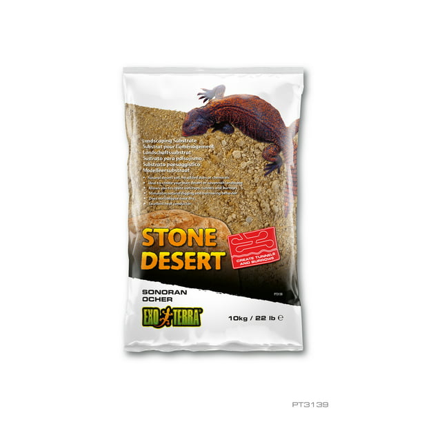 extremadamente Me preparé sopa Exo Terra Stone Desert Landscaping Substrate (Sonoran Ocher - 22 lbs) -  Walmart.com
