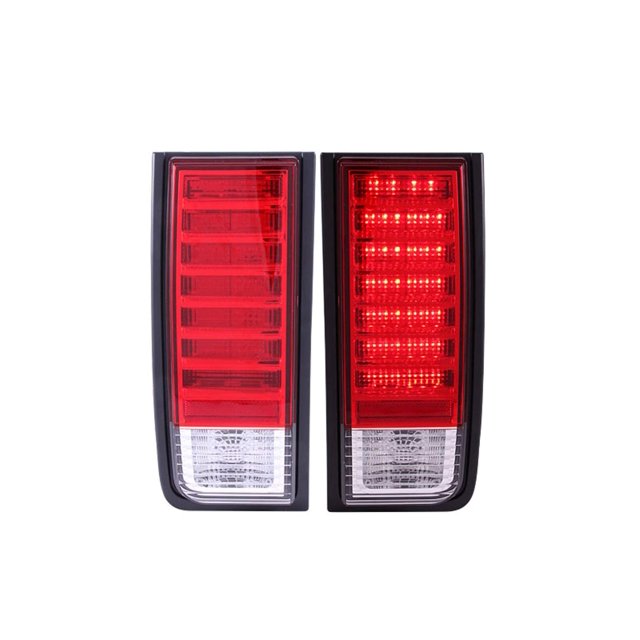 Anzo USA 311068 Hummer H2 Red/Clear LED Tail Light Assembly - (Sold in Pairs)