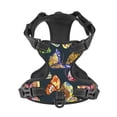 thumbnail image 4 of Lsque Butterfly Wild Insect Dog Harness, No-Pull Pet Harness with 2 Leash Clips, Adjustable Soft Padded Dog Vest with Easy Control Handle for Large Dogs-, 4 of 9