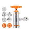 thumbnail image 3 of RENACLIPY Manual Noodle Maker Stainless Steel Pasta Press Machine Kitchen Tool for Fresh Homemade Noodles, 3 of 8
