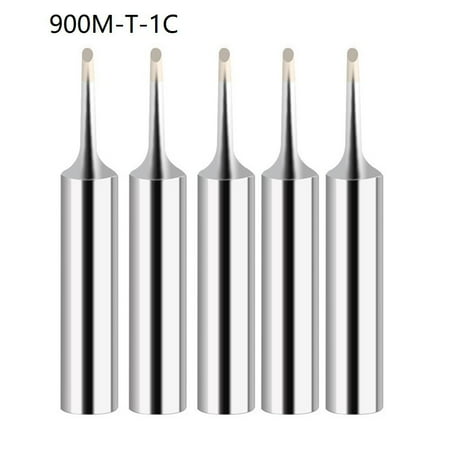

Leke 5pcs 900M-T Copper Soldering iron tips Lead-free welding solder tools