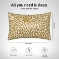 thumbnail image 6 of Bingfone Gold Drops Print Satin Pillowcase for Hair - Standard Size with Zipper Silky & Soft Pillow Covers,20x30 inches, 6 of 8