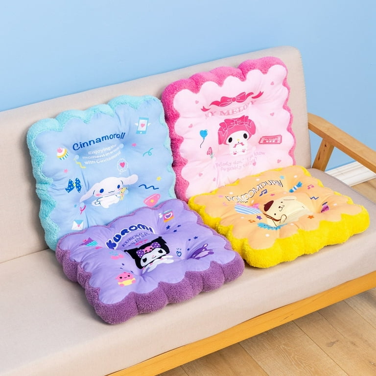 Sanrios Kawaii Hello Kitty Kuromi Cute Cartoon Cushion Chair