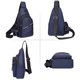 thumbnail image 4 of Bolso bandolera repelente al agua para hombre bandolera ultraligera con, 4 of 8