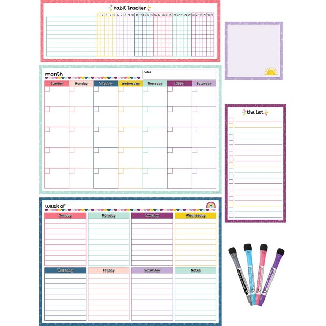Conjunto de calendarios Recursos creados por el profesor Oh Happy Day TCR77403