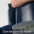 Blue Duct Tape- 3 inches x 45 Yards, Heavy Duty Duct Tape, Waterproof, Resistant, NO-Residue, UV Blocking, Pack of 1 Navy Blue 3in®45yard Navy Blue 3in®45yard