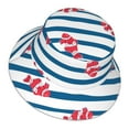 thumbnail image 3 of Bingfone Clown Fish Bucket Hat For Men Women,Packable Reversible Printed Sun Hats,Fisherman Outdoor Travel Hiking Beach Caps, 3 of 9