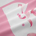 thumbnail image 5 of Manfei Monogrammed P Design Blackout Curtains,Pink Dreamy Bowknot Window Curtains Pack of 2 (38x45 Each), 5 of 6