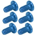 thumbnail image 3 of Tornillos de disco de freno de bicicleta de montaña de acero de titanio azul M5x10 mm, pernos de cabeza T25 universales para bicicletas, 3 of 8