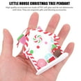 thumbnail image 5 of Gymnture christmas Christmas Clay House Xmas Gingerbread Village Decor, 5 of 11