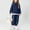 Navy, variant on OGLCCG Girls 2 Piece Athletic Outfits Casual Long Sleeve Fleece Pullover Sweatshirt and Sweatpants Set Casual Novelty Tracksuit 4-16 Years